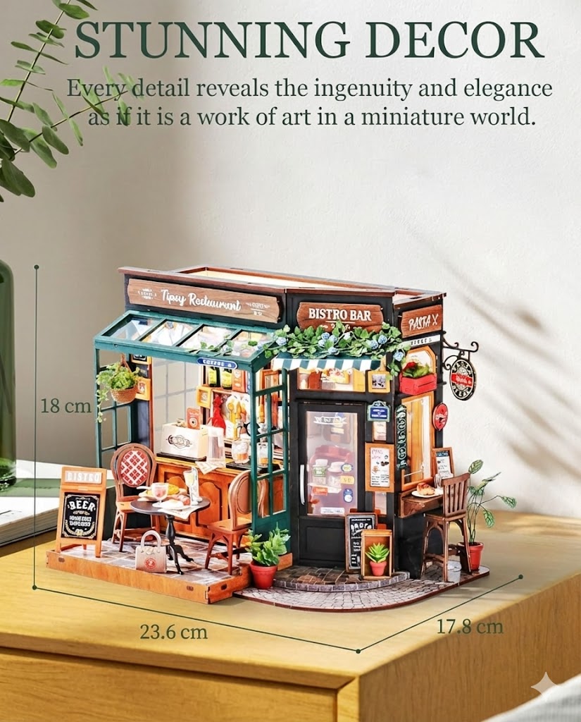 Bistro Bar 3D Puzzle