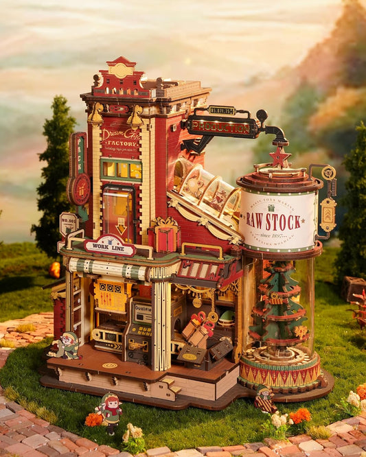 Interactive Christmas Factory 3D Puzzle