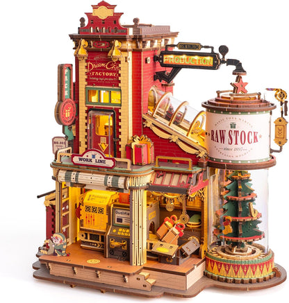 Interactive Christmas Factory 3D Puzzle