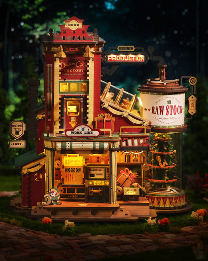 Interactive Christmas Factory 3D Puzzle