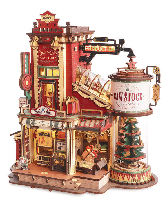 Interactive Christmas Factory 3D Puzzle