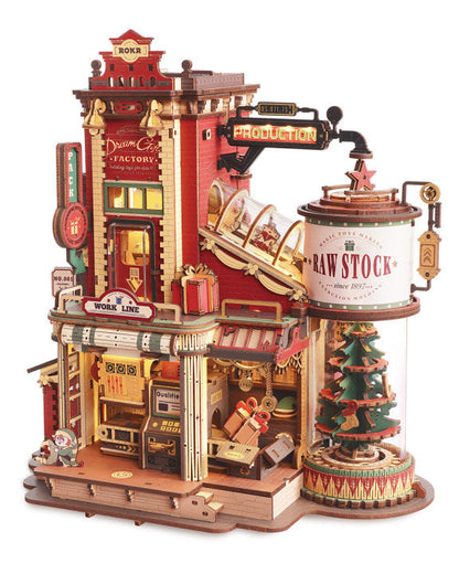 Interactive Christmas Factory 3D Puzzle