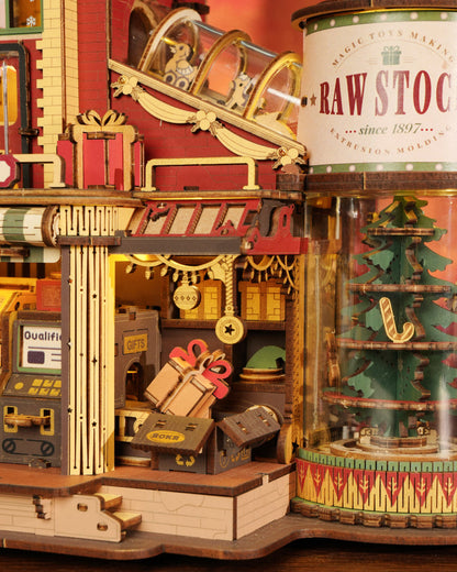 Interactive Christmas Factory 3D Puzzle