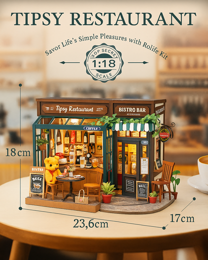 Bistro Bar 3D Puzzle